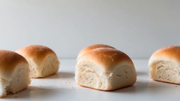 White Batch Crusty Rolls