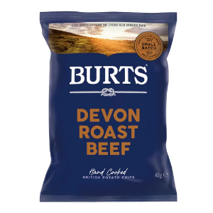 Burts Crisps Gluten Free - Beef