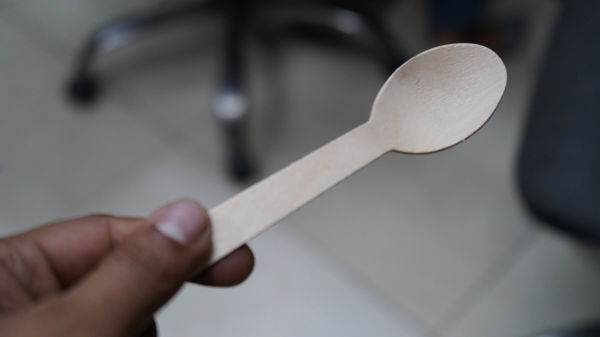 Wooden Dessert Spoons