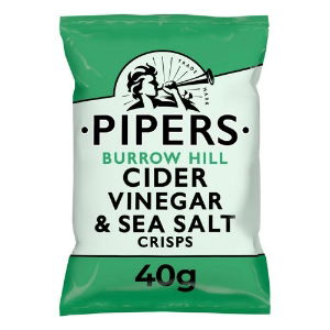 Pipers Crisps - Sea Salt & Cider Vinegar