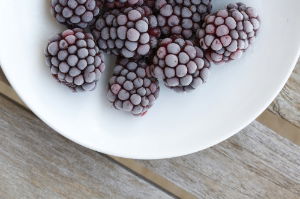 Frozen Blackberries