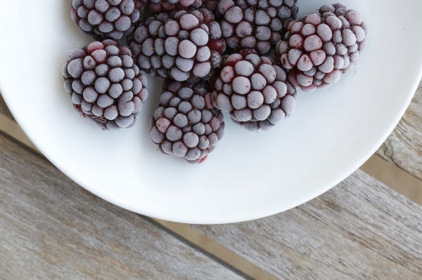 Frozen Blackberries