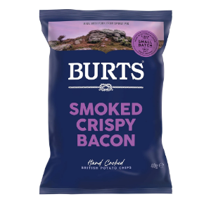 Burts Crisps Gluten Free - Smoked Bacon