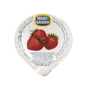 Strawberry Jam Portions - Plastic