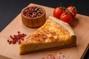 Frozen Cheese & Onion Quiche