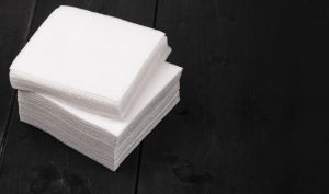 White 2Ply 33cm Napkins Case