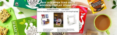 CLIPPER TEA JULY PROMOTION !
