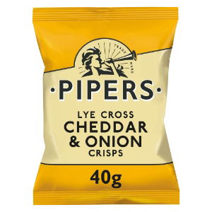 Pipers Crisps - Cheese & Onion