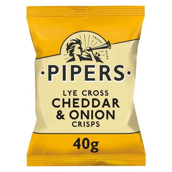 Pipers Crisps - Cheese & Onion