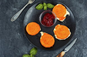 Frozen Breaded Baby Camembert