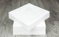 White 1Ply 30cm Napkins