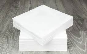 White 1Ply 30cm Napkins